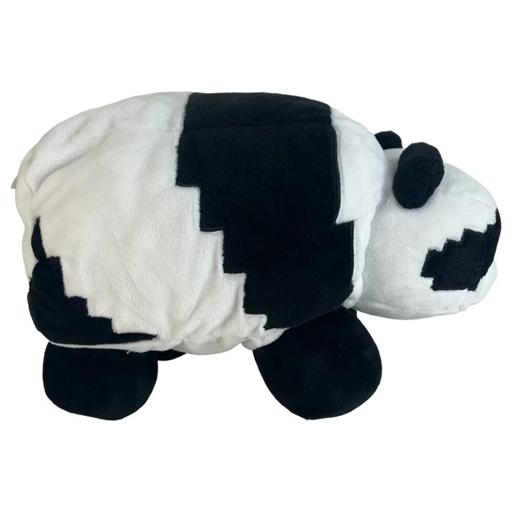Mattel‎ Mojang Minecraft Panda Plush 13 Inch Pillow stuffed Animal Toy Pixelated